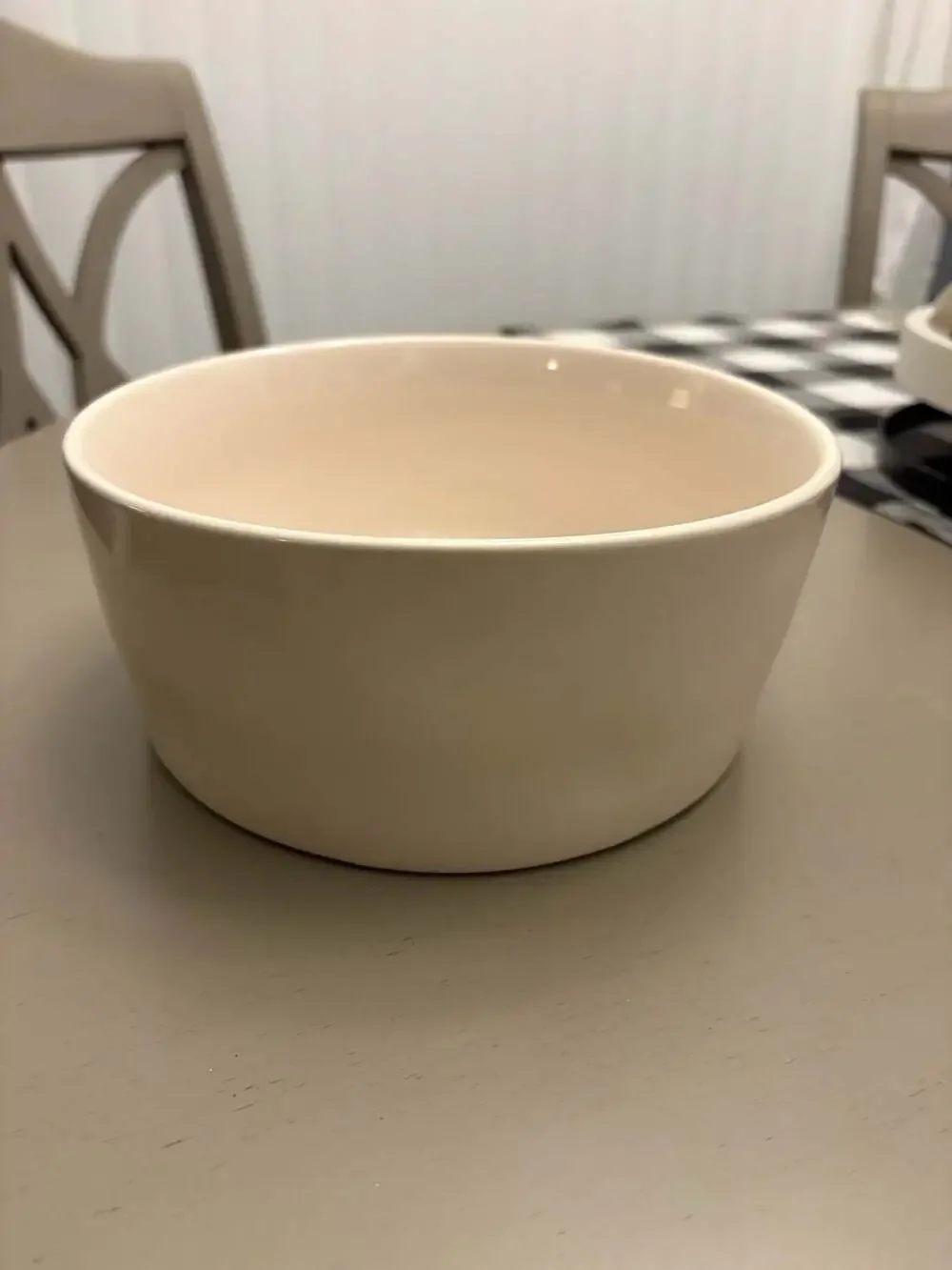 Rae Dunn 'I WOOF YOU' Large Ceramic Pet Bowl